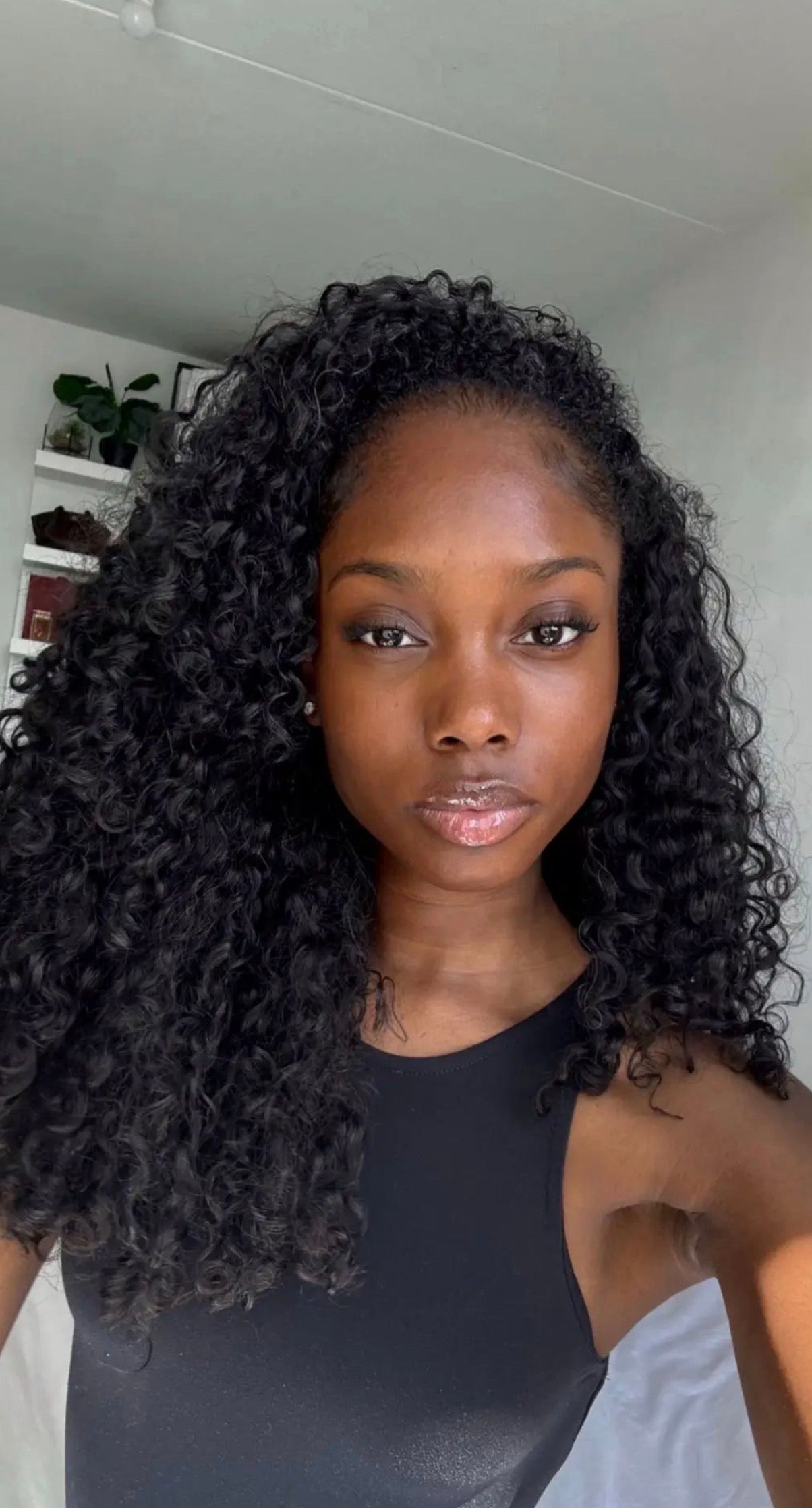 ✨ Demi-Tête (Half Wig) – 100 % Cheveux Humains